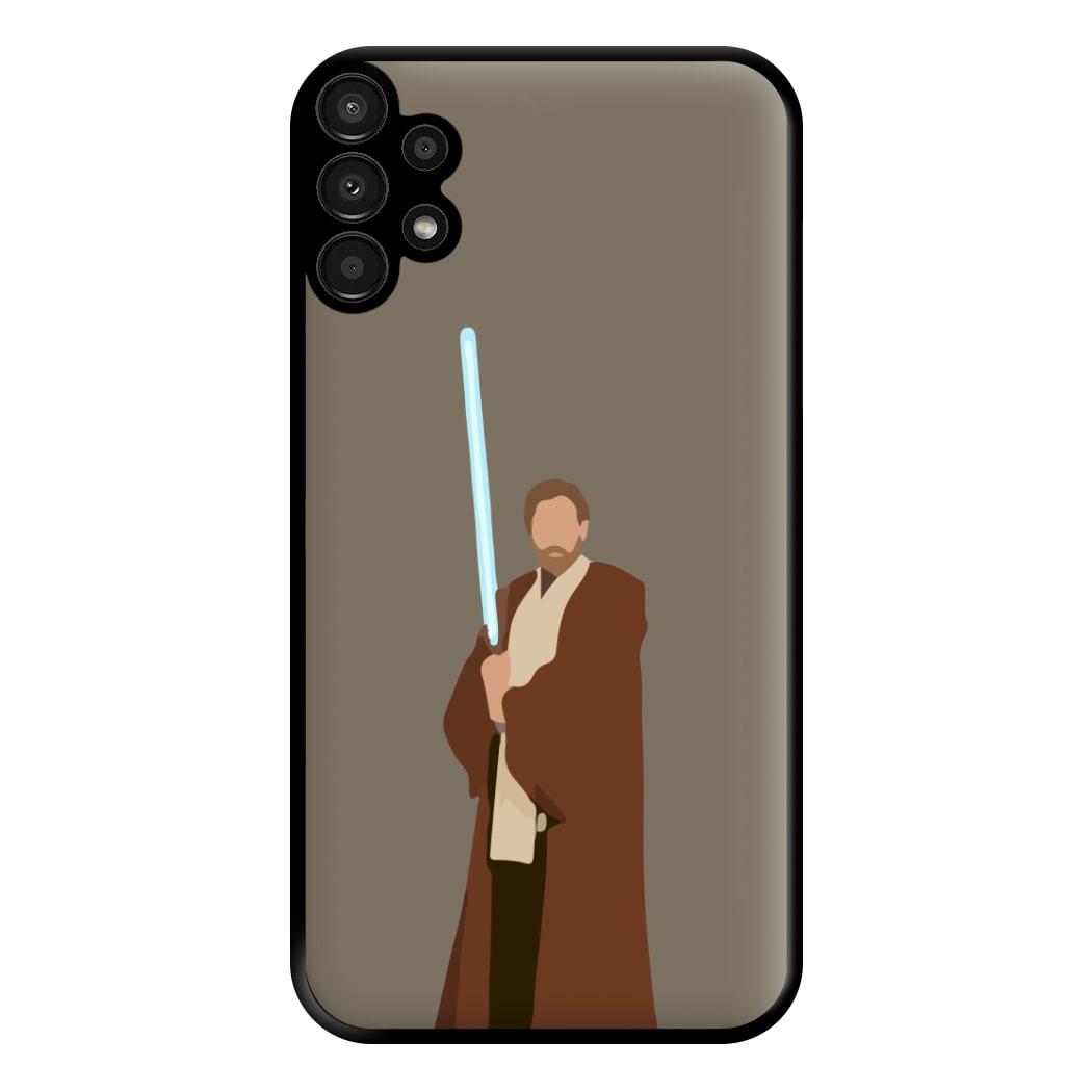 Kenobi Blue Lightsaber Phone Case for Galaxy A13