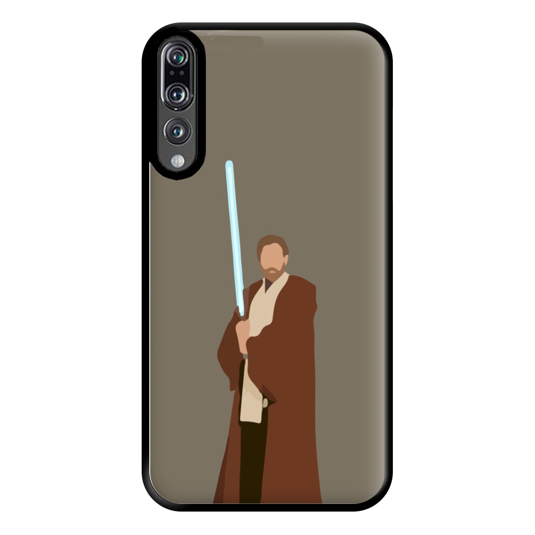 Kenobi Blue Lightsaber Phone Case for Huawei P20 Pro