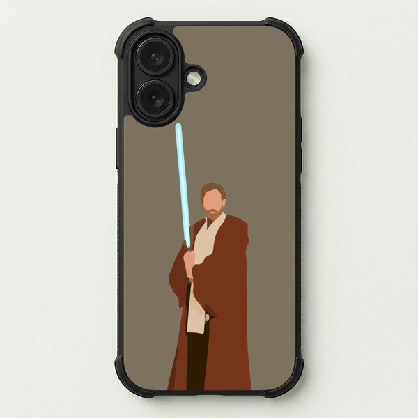 Kenobi Blue Lightsaber Phone Case — Bumper case