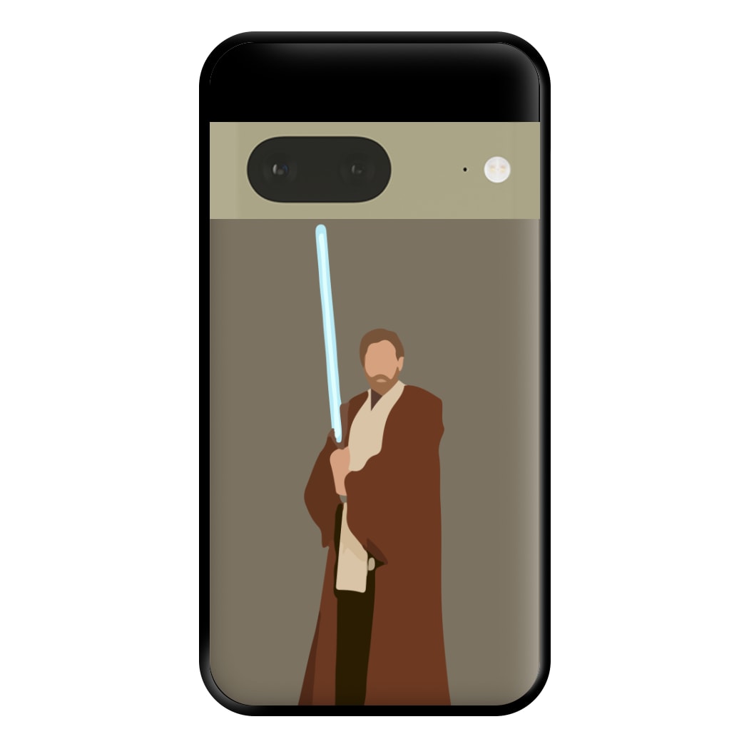 Kenobi Blue Lightsaber Phone Case for Google Pixel 7a