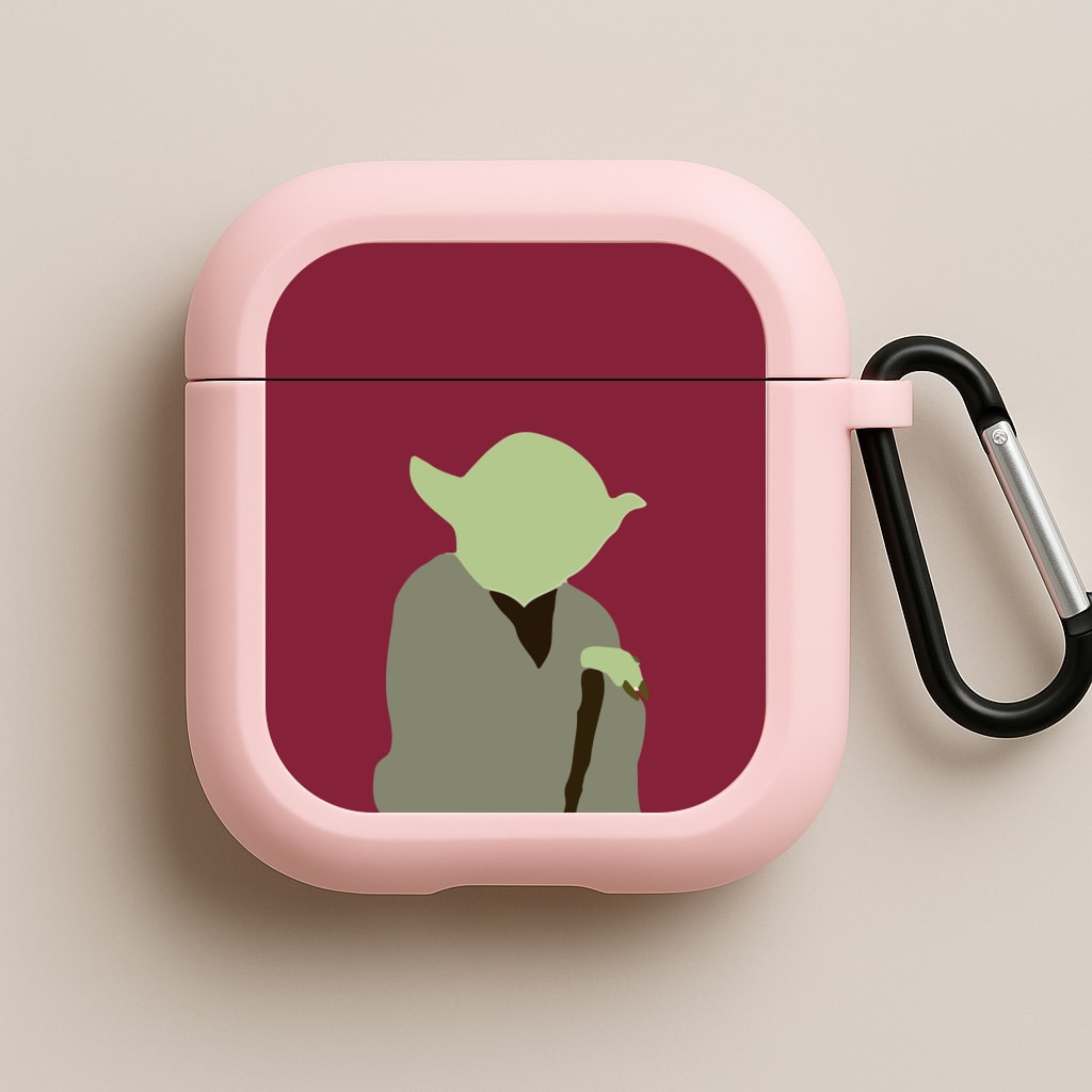 Yoda Faceless Pink AirPods Case