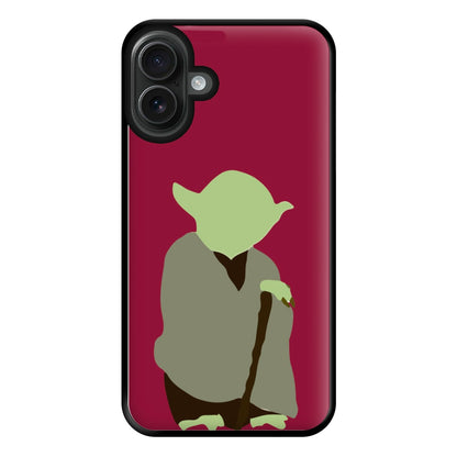 Yoda Faceless Phone Case for iPhone 16 Plus