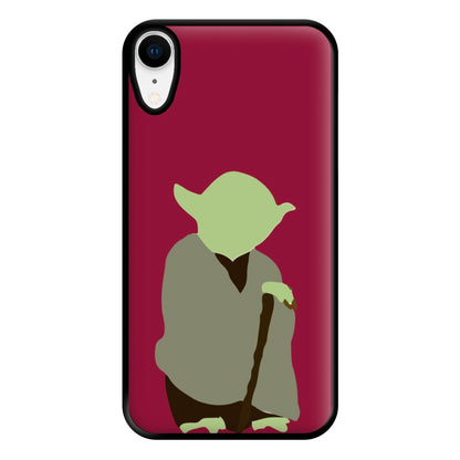 Yoda Faceless Phone Case for iPhone XR