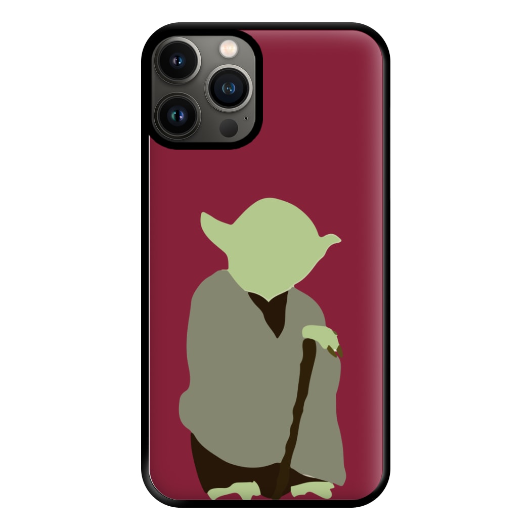 Yoda Faceless Phone Case for iPhone 13 Pro Max