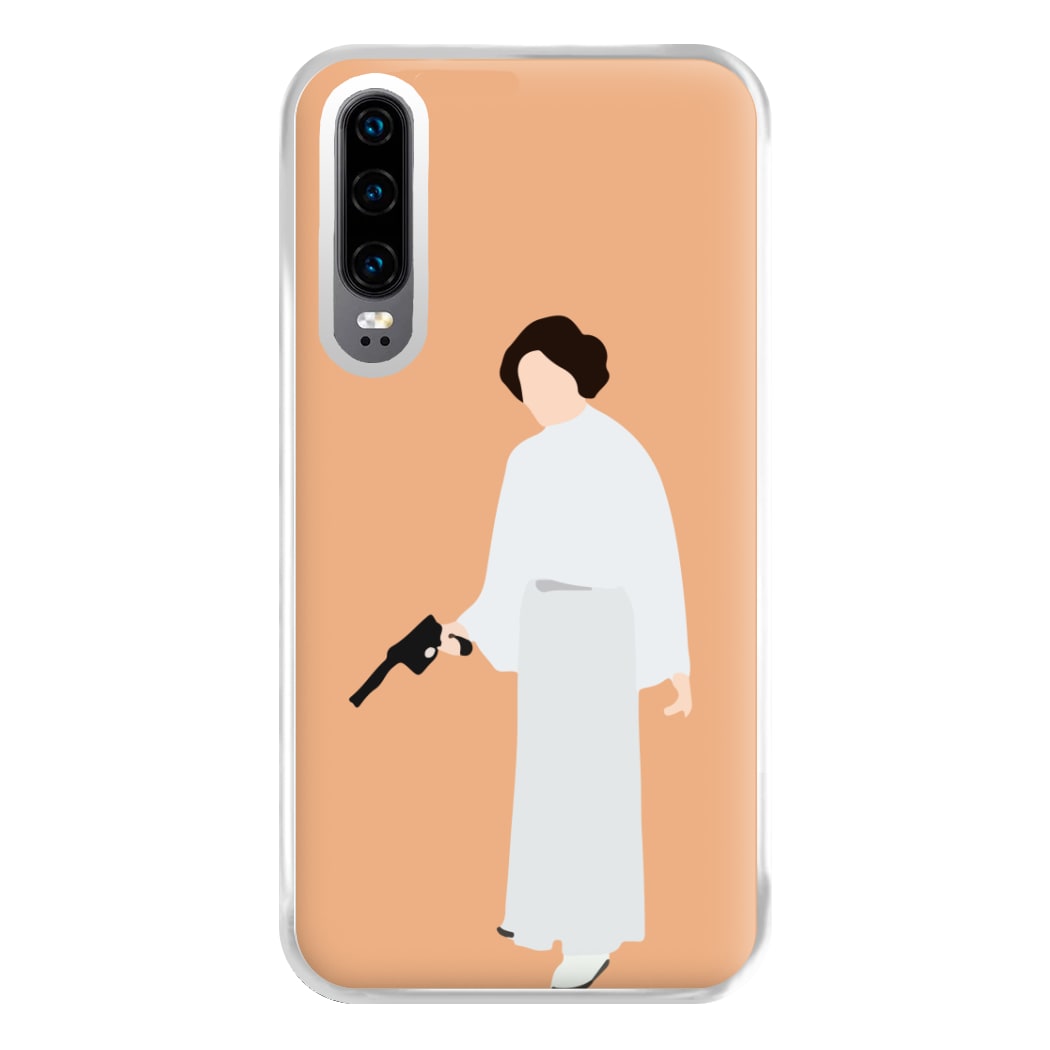 Leia Faceless With Gun Phone Case for Huawei P30