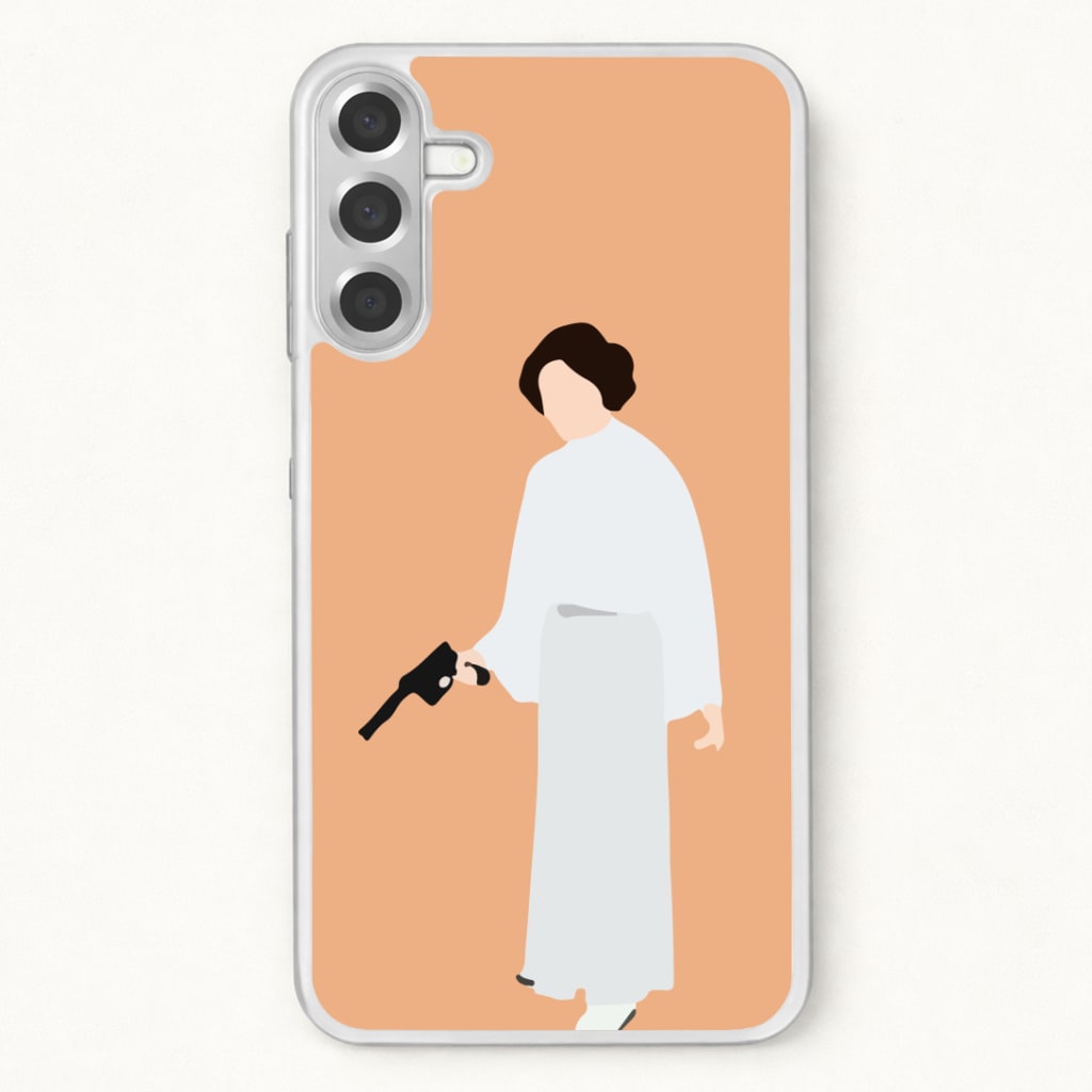 Leia Faceless With Gun Phone Case for Galaxy A37