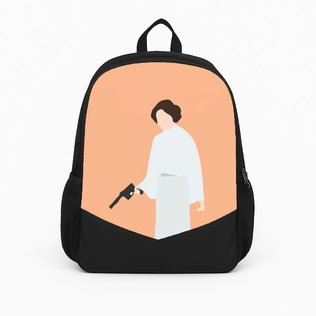 Leia Faceless With Gun Backpack