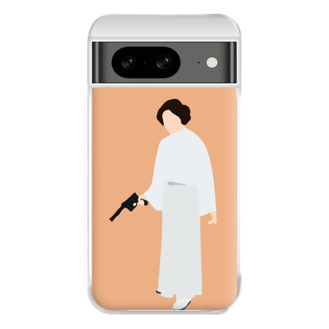 Leia Faceless With Gun Phone Case for Google Pixel 8