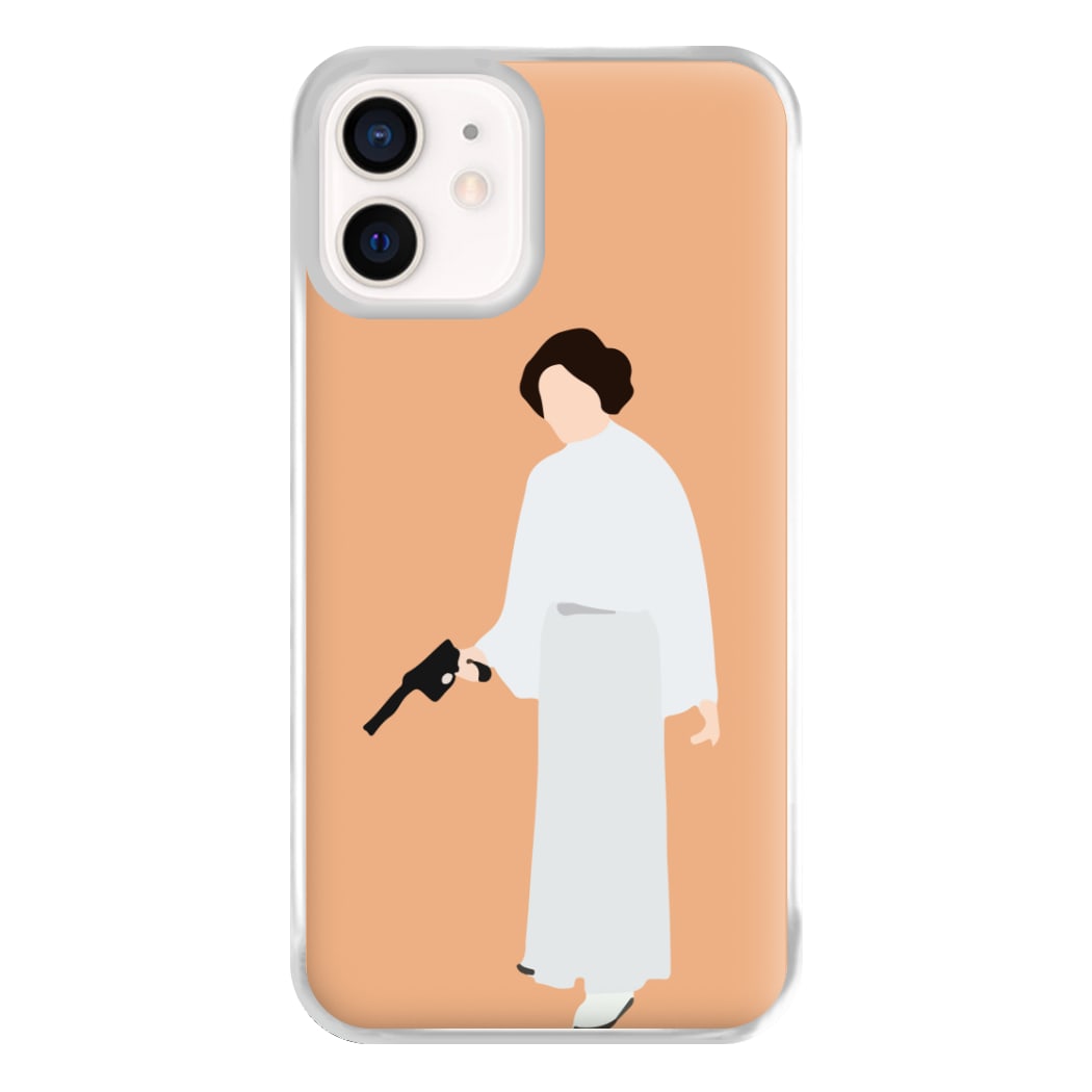 Leia Faceless With Gun Phone Case for iPhone 13 Mini