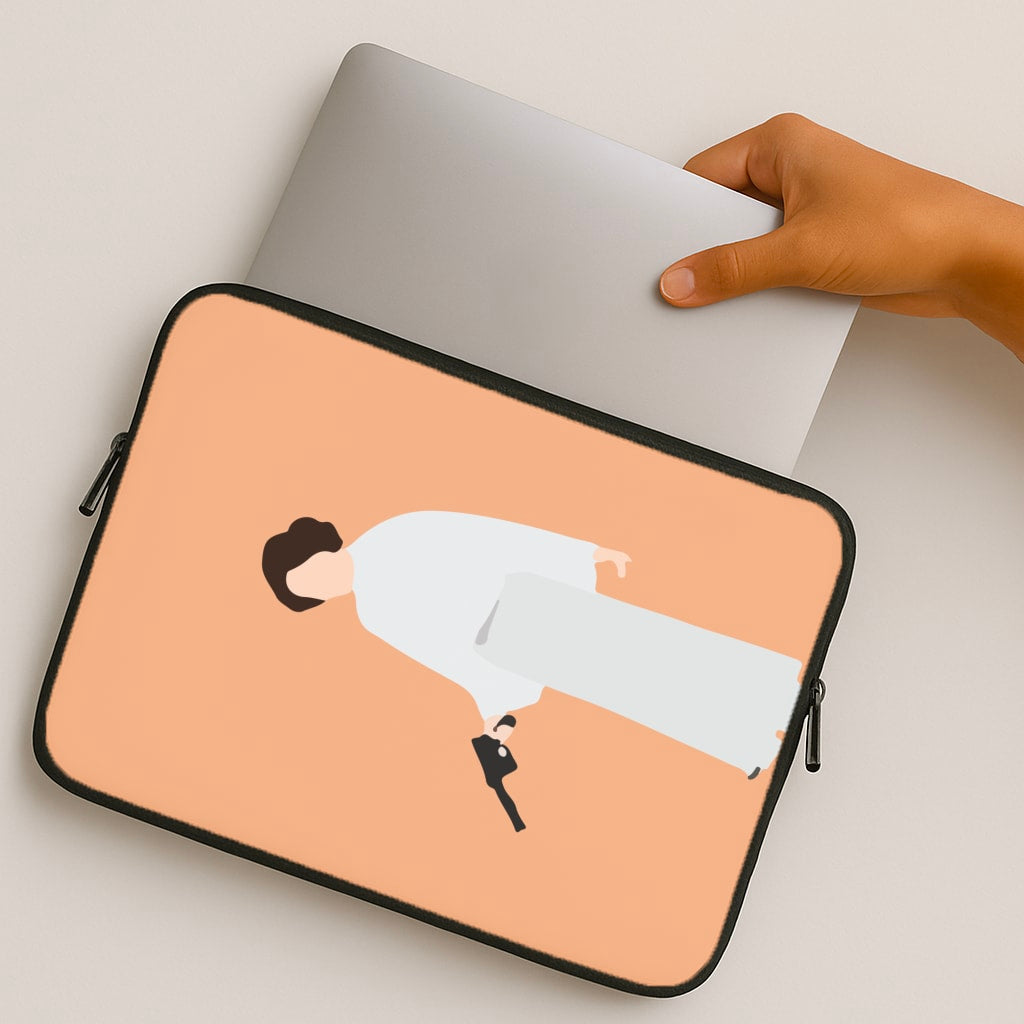 Leia Faceless With Gun MacBook Case