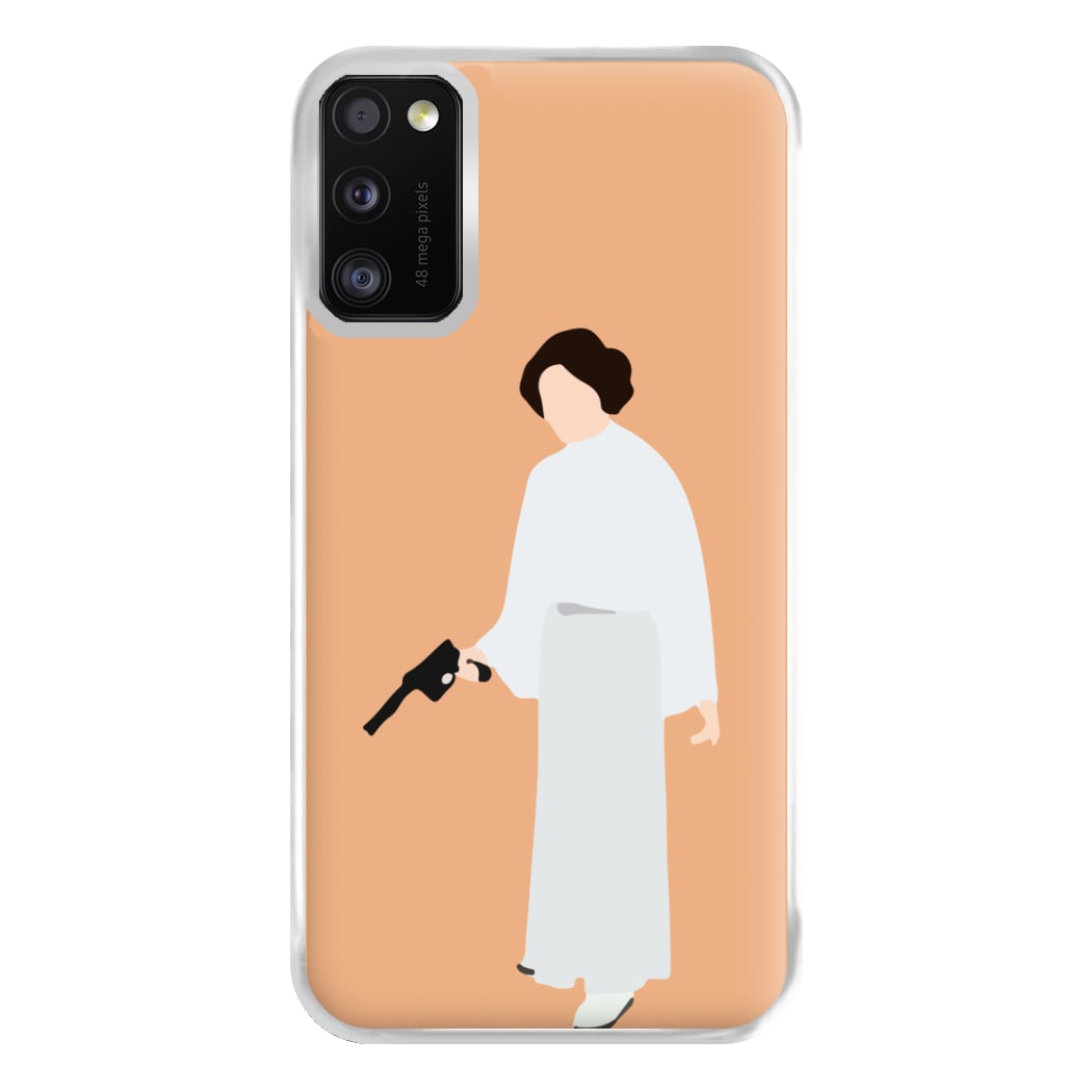 Leia Faceless With Gun Phone Case for Galaxy A41