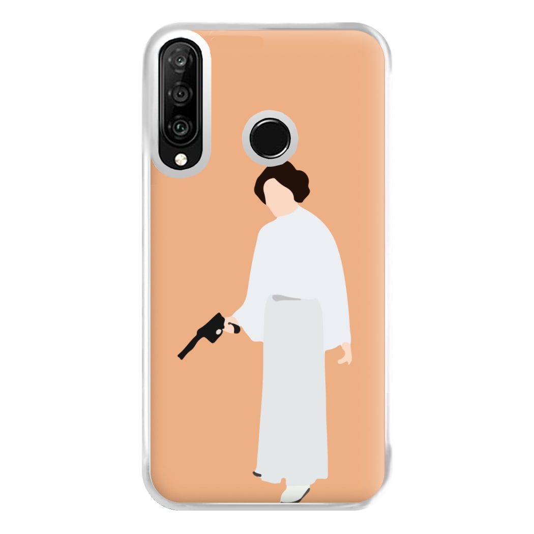 Leia Faceless With Gun Phone Case for Huawei P30 Lite