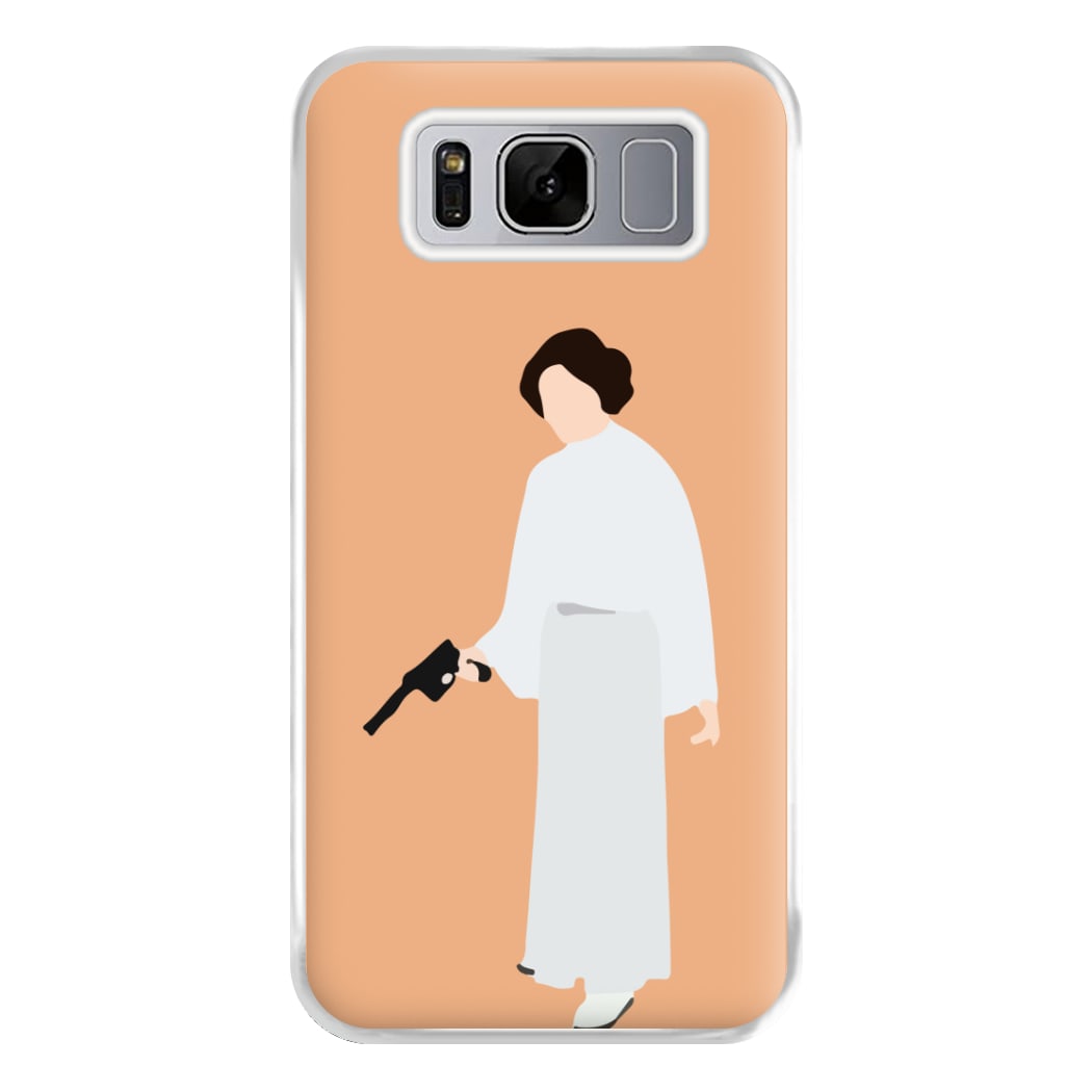 Leia Faceless With Gun Phone Case for Galaxy S8 Plus