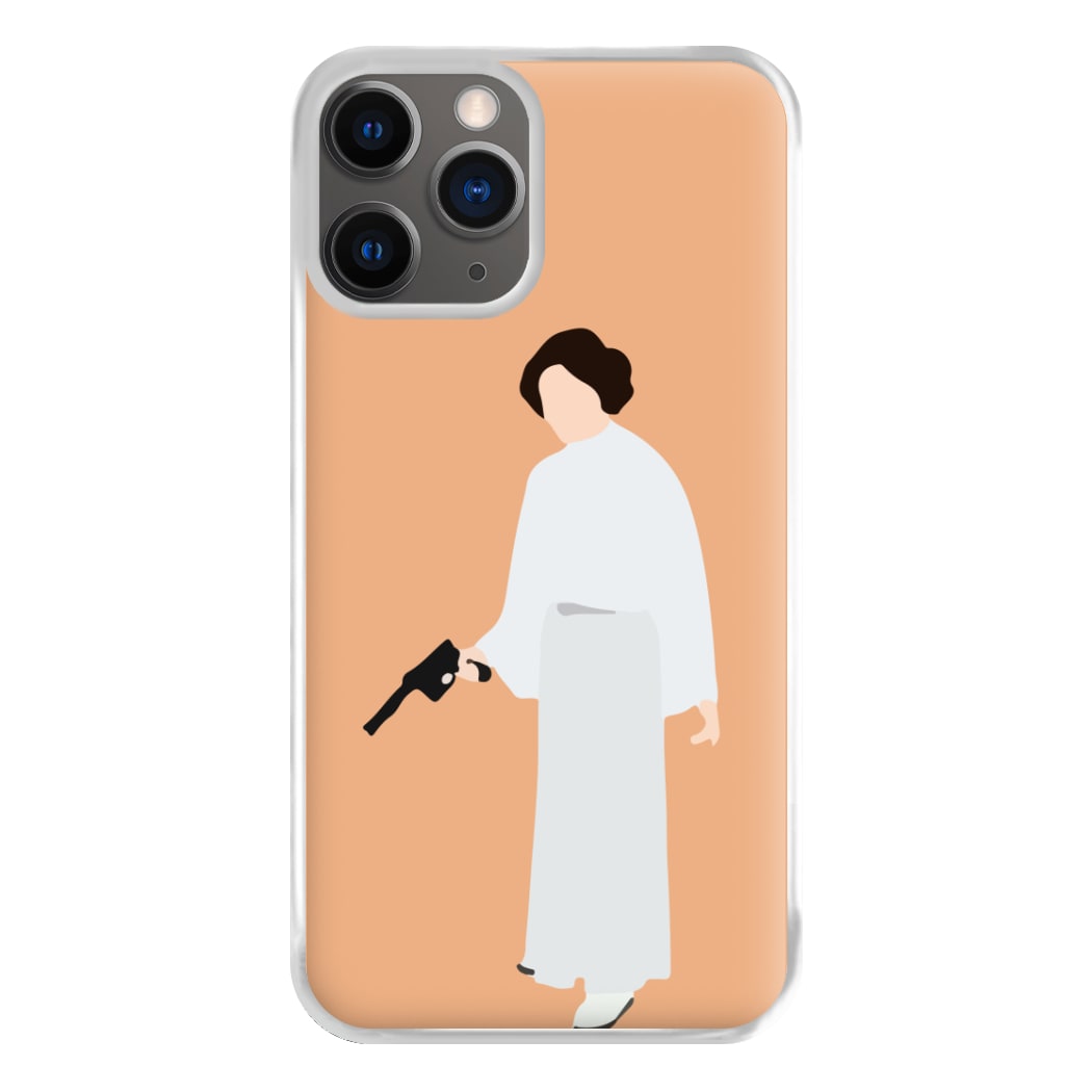 Leia Faceless With Gun Phone Case for iPhone 12 Pro Max