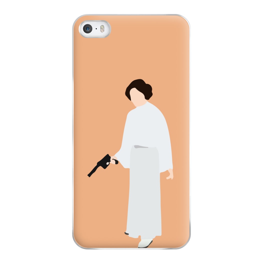 Leia Faceless With Gun Phone Case for iPhone 5 / 5s / SE 2016