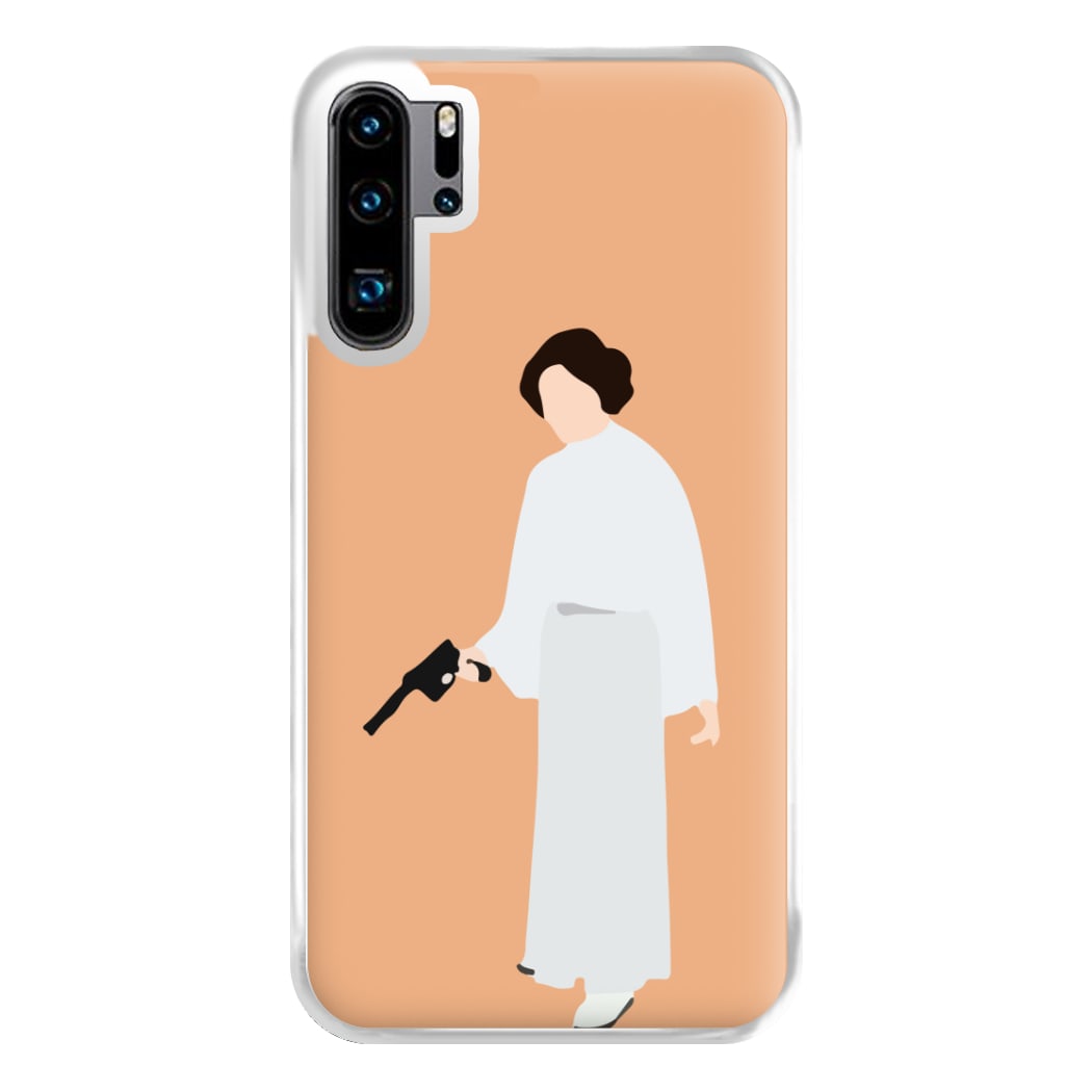 Leia Faceless With Gun Phone Case for Huawei P30 Pro