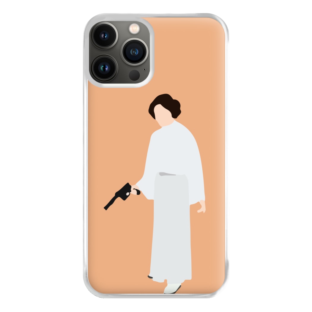 Leia Faceless With Gun Phone Case for iPhone 11 Pro Max