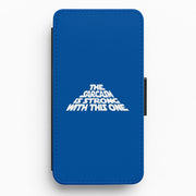 The Sarcasm Is Strong With This One Flip / Wallet Phone Case 1