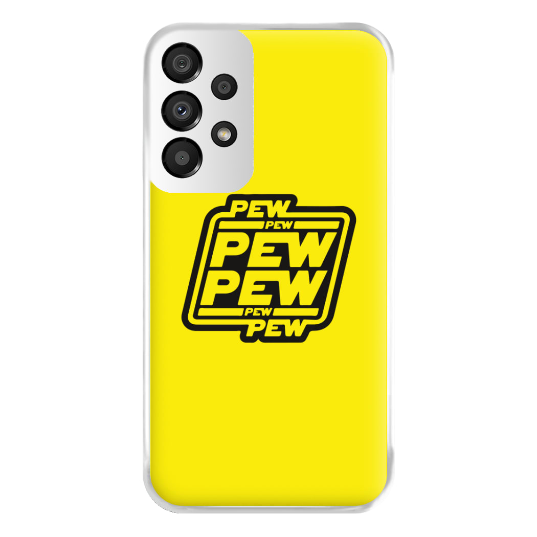 Pew Pew Phone Case for Galaxy A33