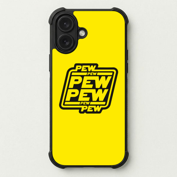 Pew Pew Phone Case — Bumper case