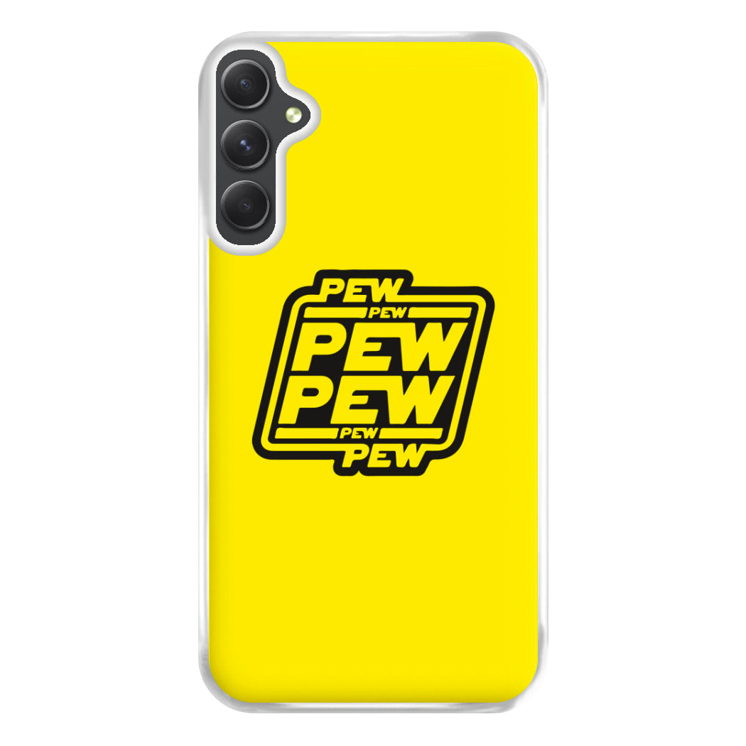 Pew Pew Phone Case for Galaxy A34