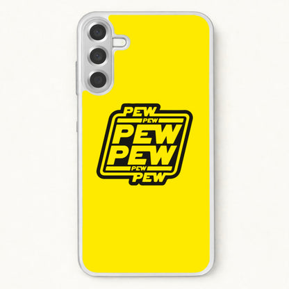 Pew Pew Phone Case for Galaxy A37