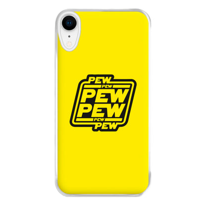 Pew Pew Phone Case for iPhone XR