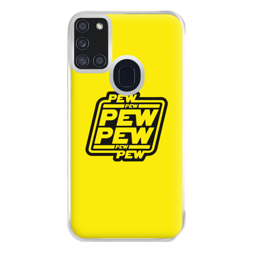 Pew Pew Phone Case for Galaxy A21s