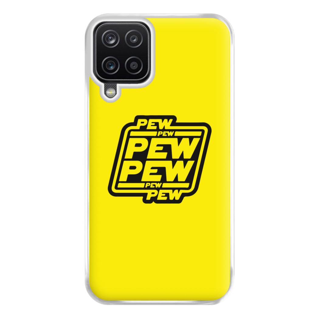 Pew Pew Phone Case for Galaxy A12