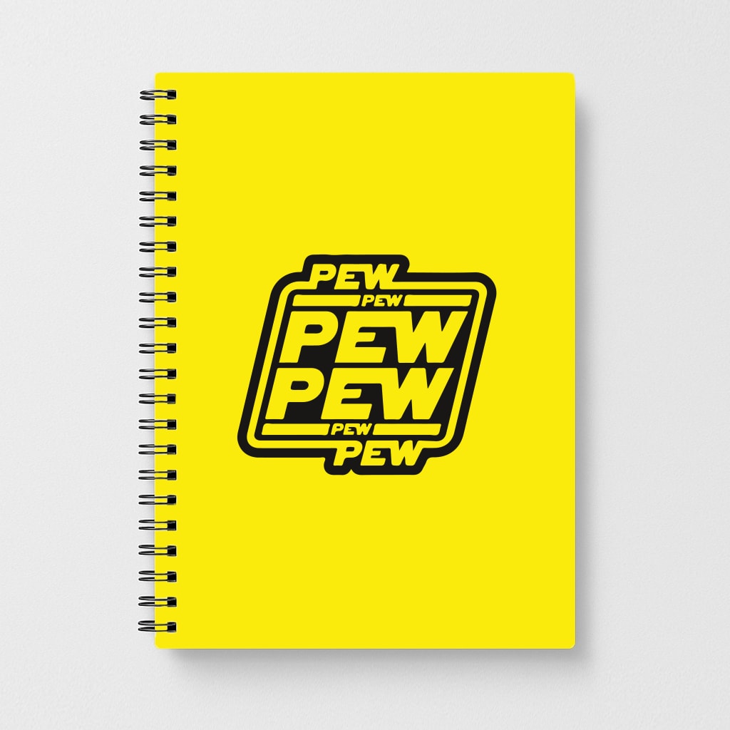 Pew Pew - Star Wars Notebook