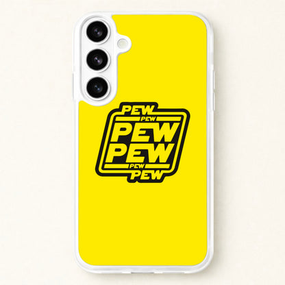 Pew Pew Phone Case for Galaxy S26 Plus