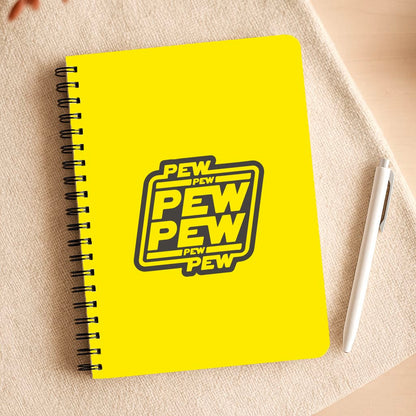 Pew Pew Notepad