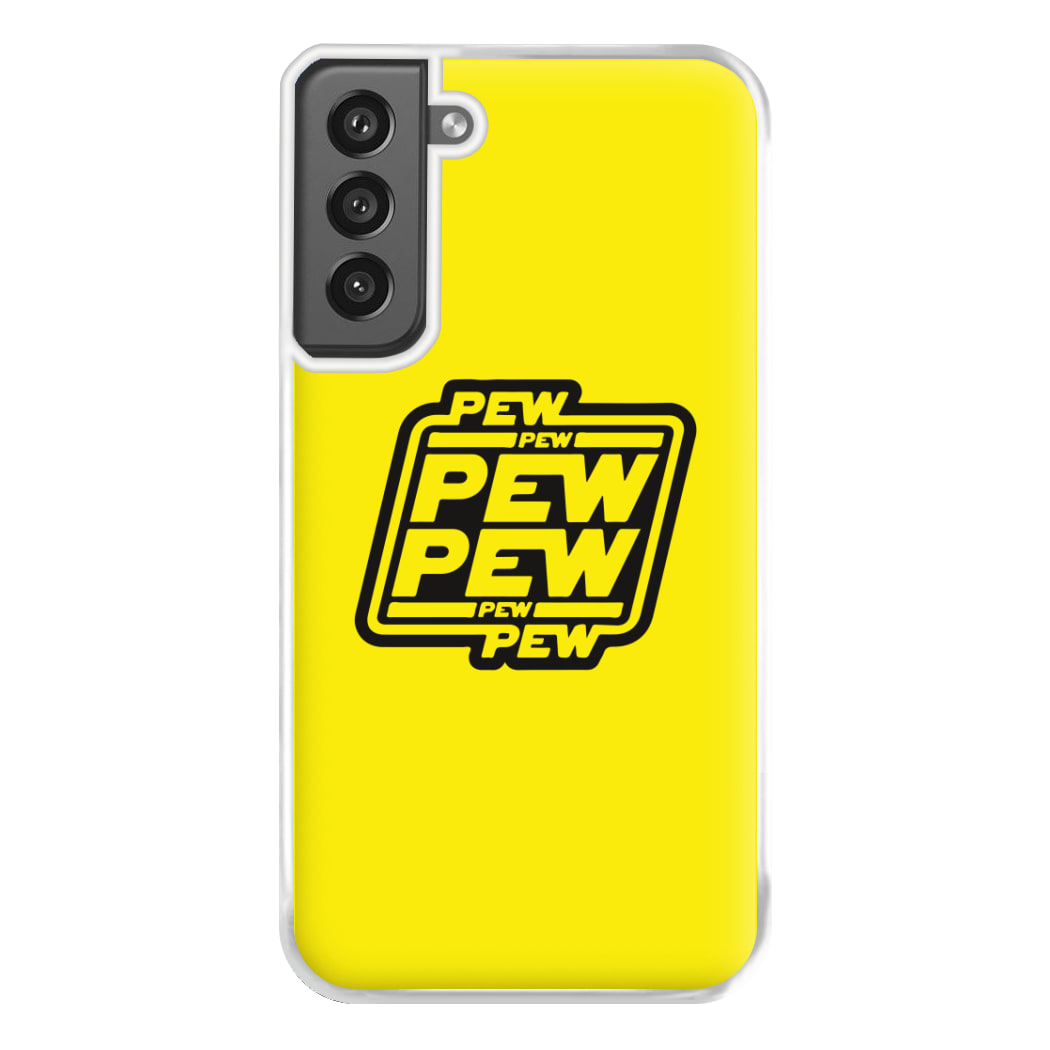 Pew Pew Phone Case for Galaxy S21FE