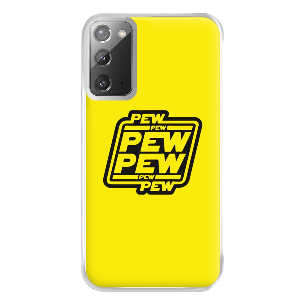 Pew Pew Phone Case for Galaxy Note 20 Ultra