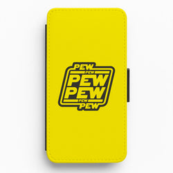 Pew Pew Flip / Wallet Phone Case