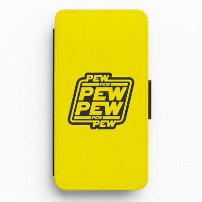 Pew Pew Flip / Wallet Phone Case