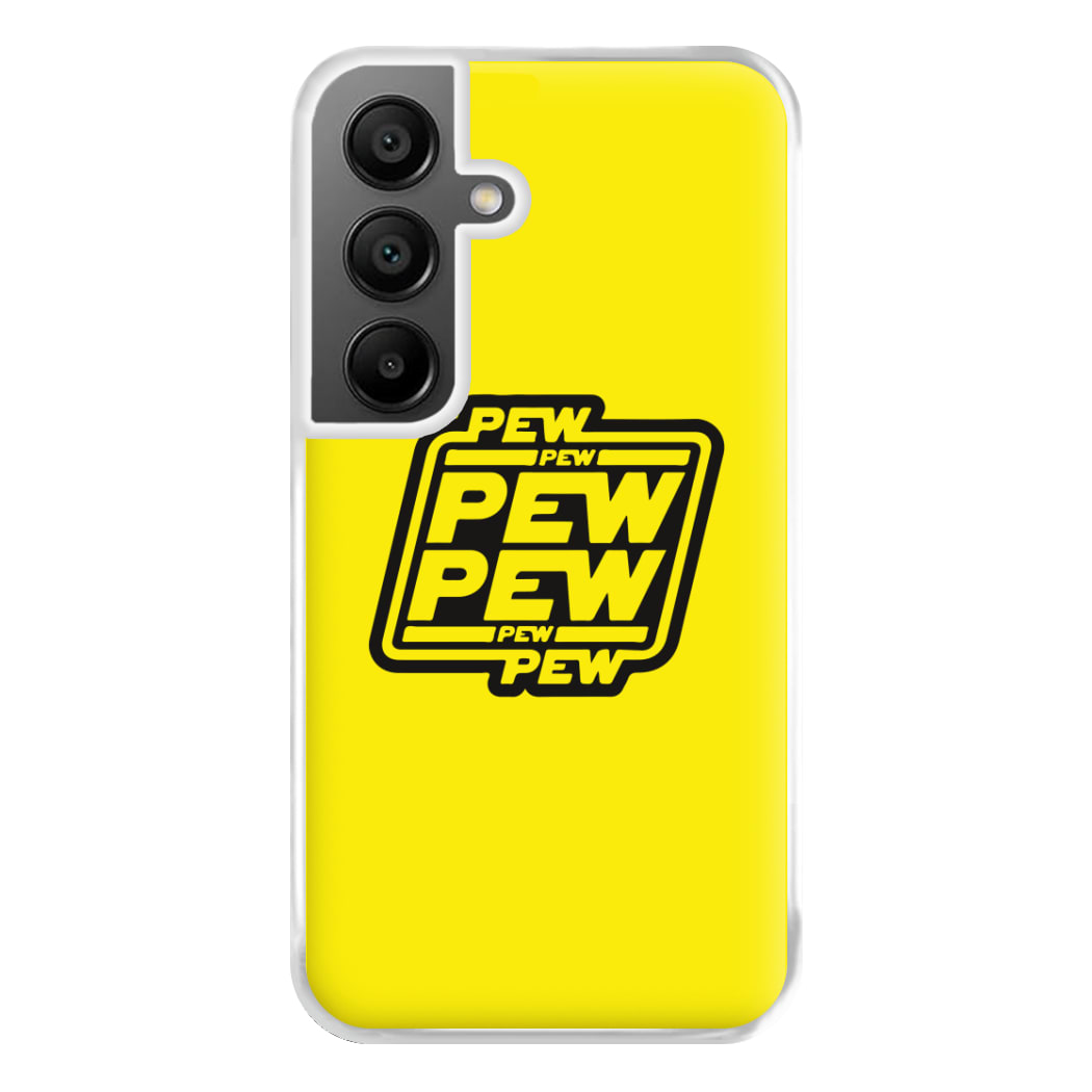 Pew Pew Phone Case for Galaxy A55