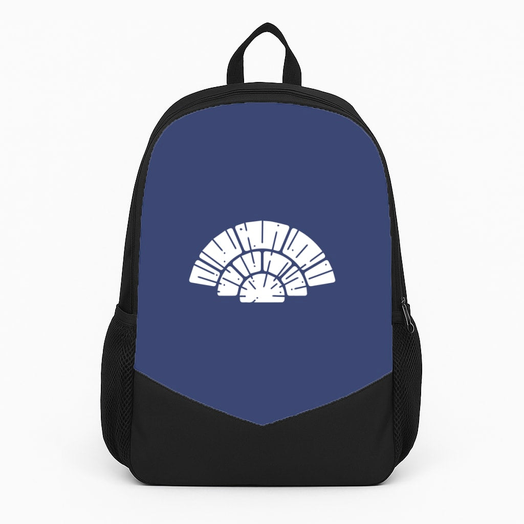 Blue Design Large Backpack