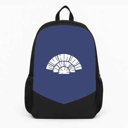 Blue Design Large Backpack