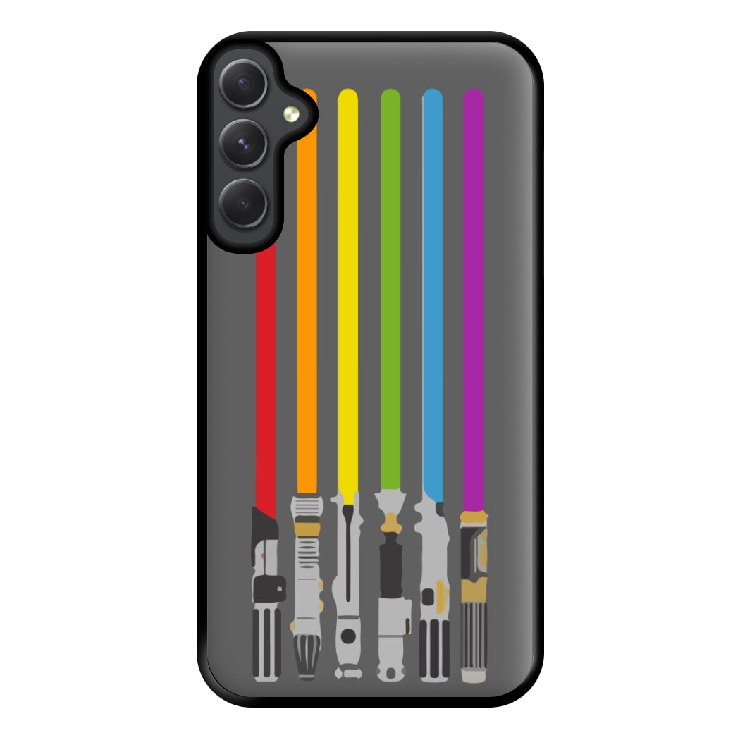 Lightsabers Phone Case for Galaxy A54