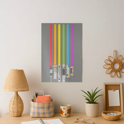 Lightsabers Art Print