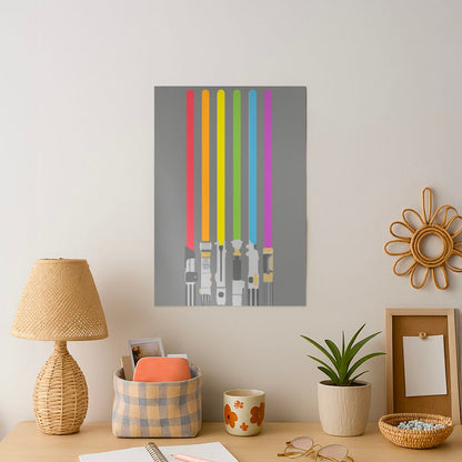 Lightsabers Art Print