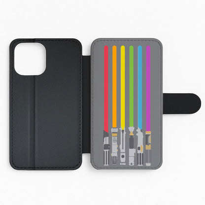 Lightsabers Flip Phone Case