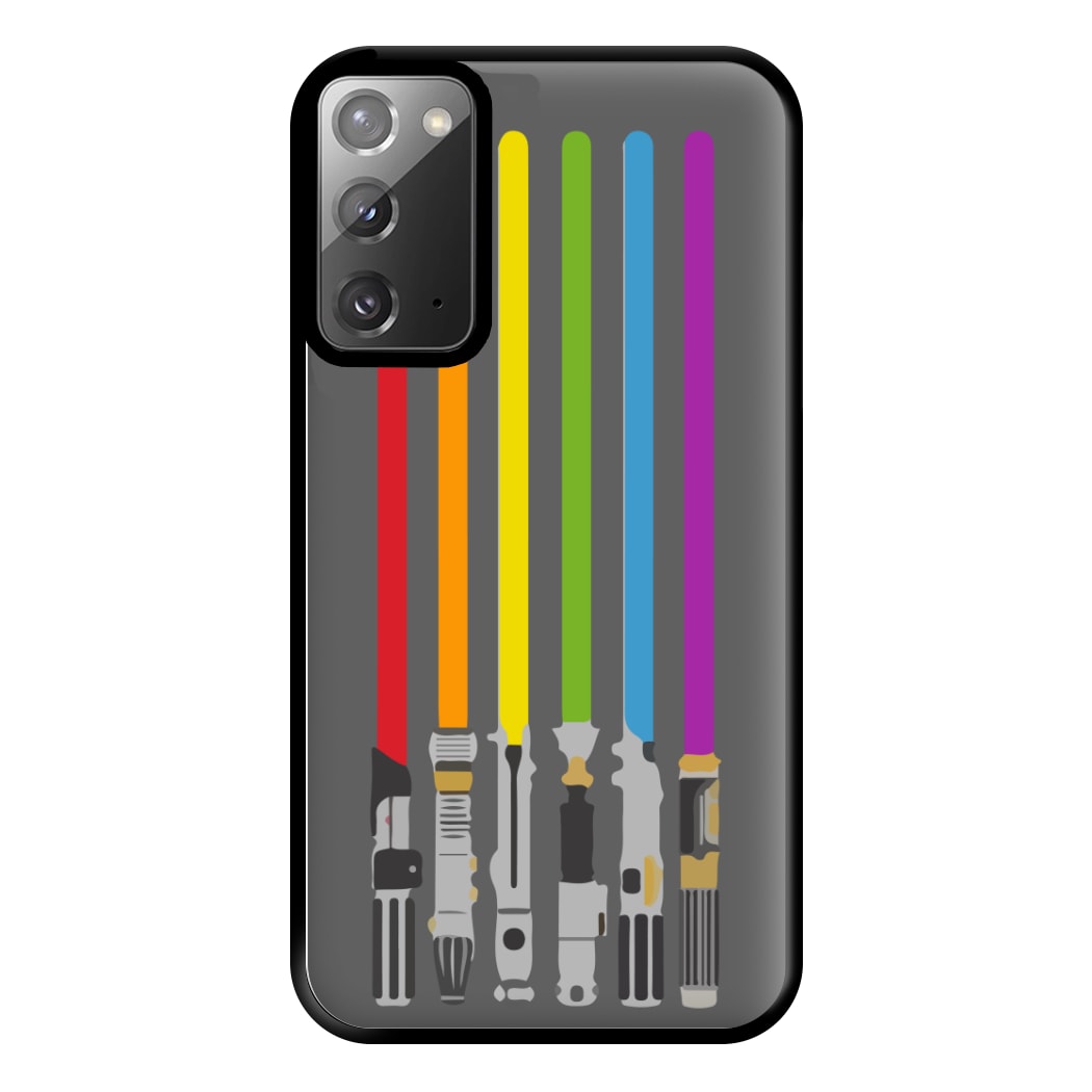 Lightsabers Phone Case for Galaxy Note 20 Ultra