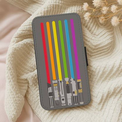 Lightsabers Wallet Phone Case