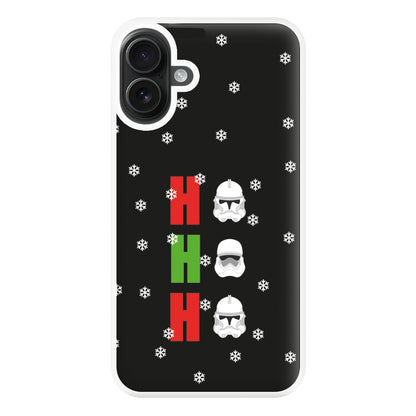 Ho Ho Ho Troopers Phone Case for iPhone 16 Plus