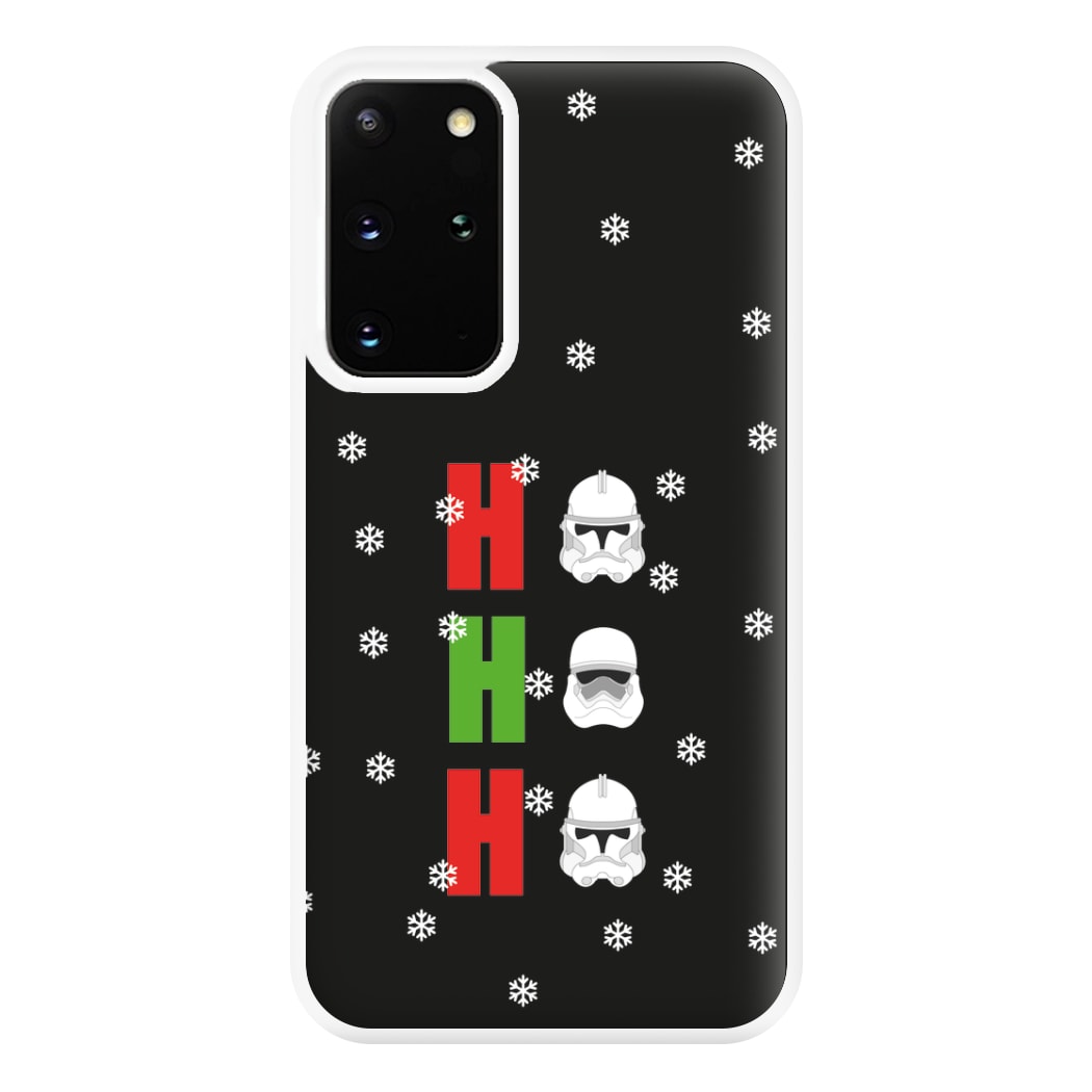 Ho Ho Ho Troopers Phone Case for Galaxy S20 Plus