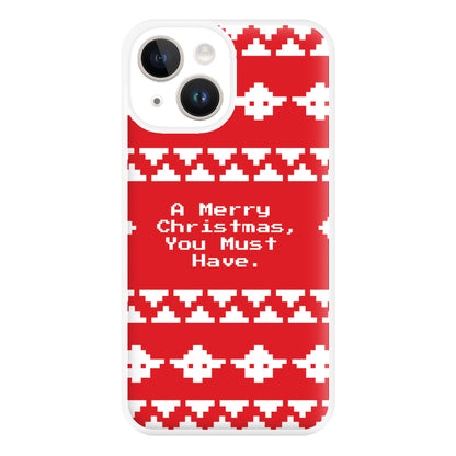 A Merry Christmas You Must Have Phone Case for iPhone 14