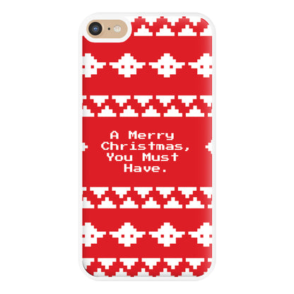 A Merry Christmas You Must Have Phone Case for iPhone 6 Plus / 7 Plus / 8 Plus