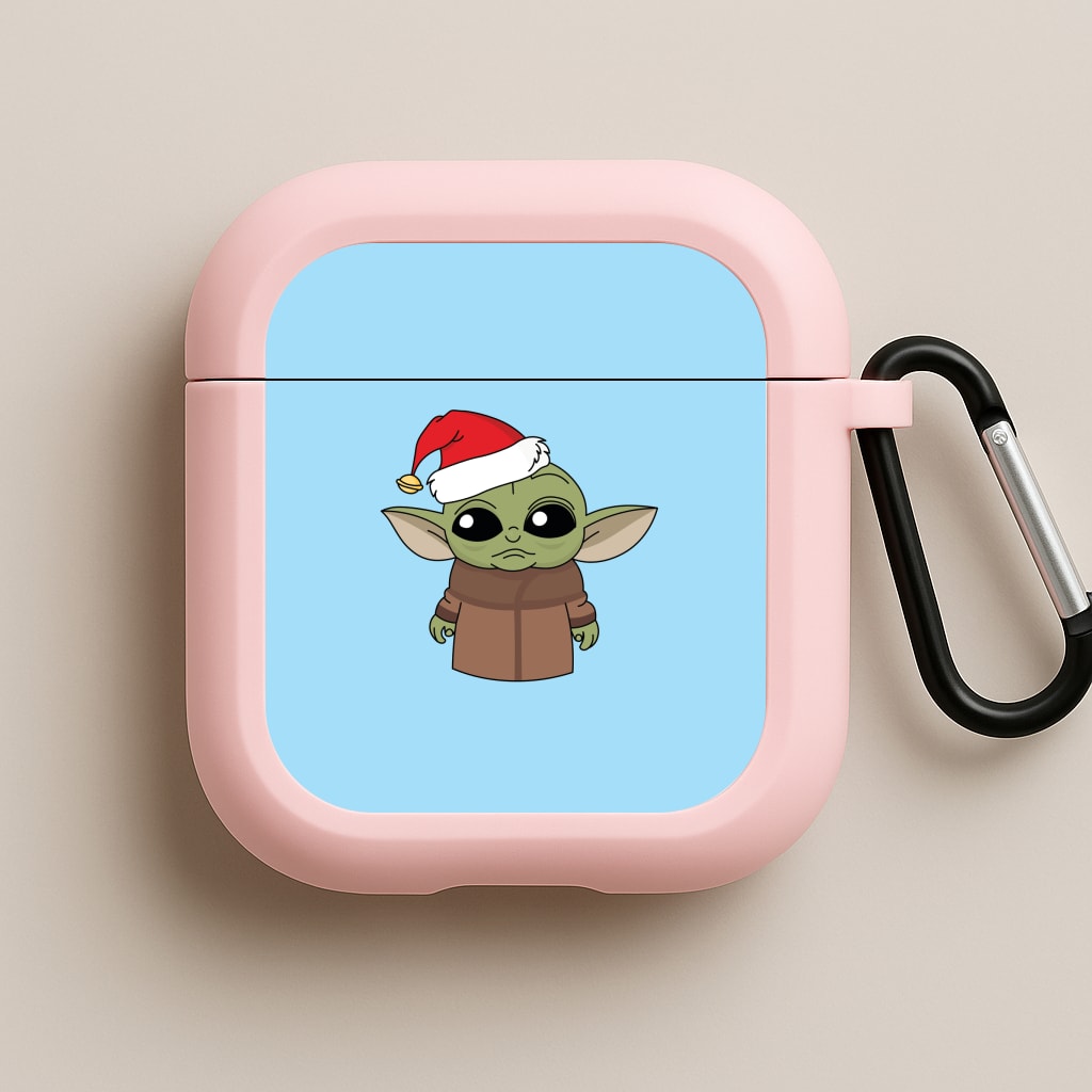 Baby Yoda Pink AirPods Case